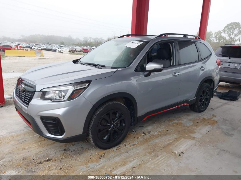 2019 SUBARU FORESTER SPORT - JF2SKEKC7KH537459