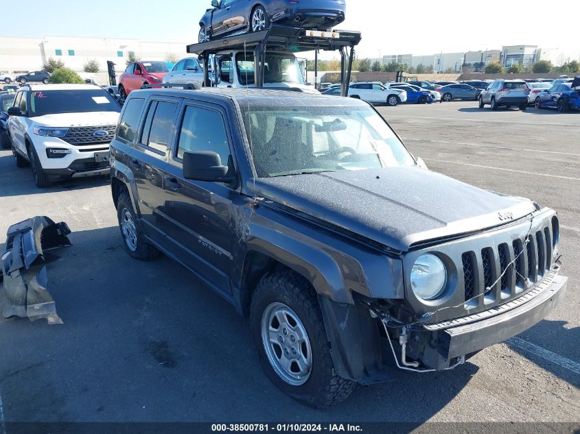 2015 JEEP PATRIOT SPORT - 1C4NJRBB7FD426548