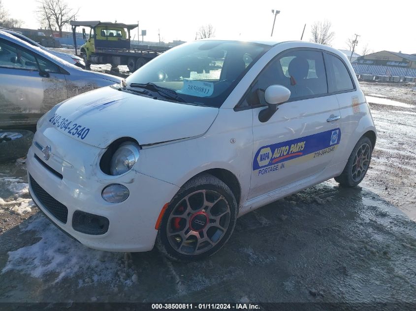2015 FIAT 500 SPORT - 3C3CFFBR8FT562285