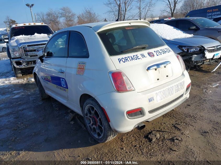 2015 FIAT 500 SPORT - 3C3CFFBR8FT562285