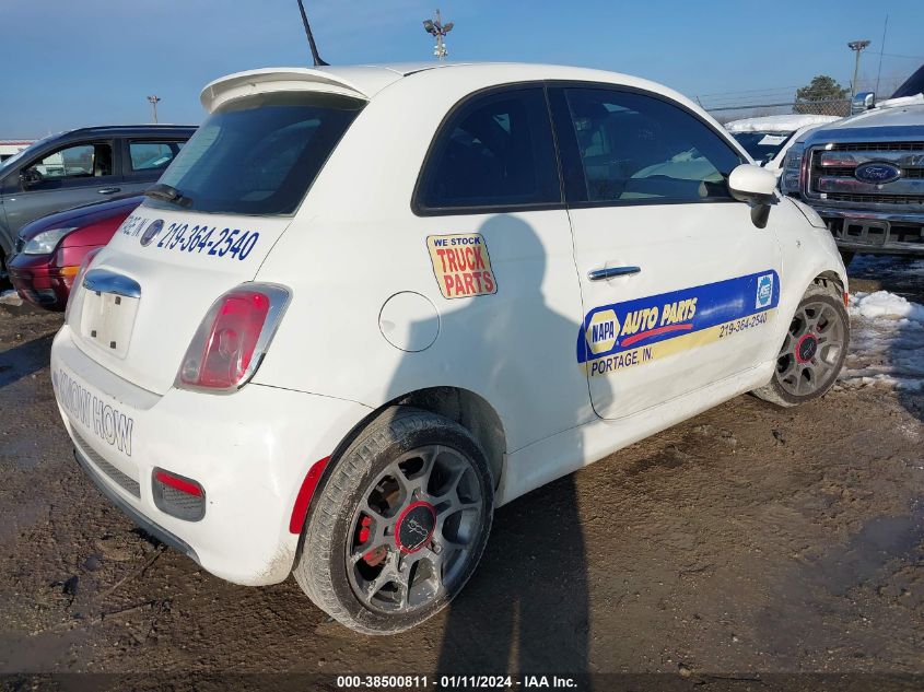 2015 FIAT 500 SPORT - 3C3CFFBR8FT562285