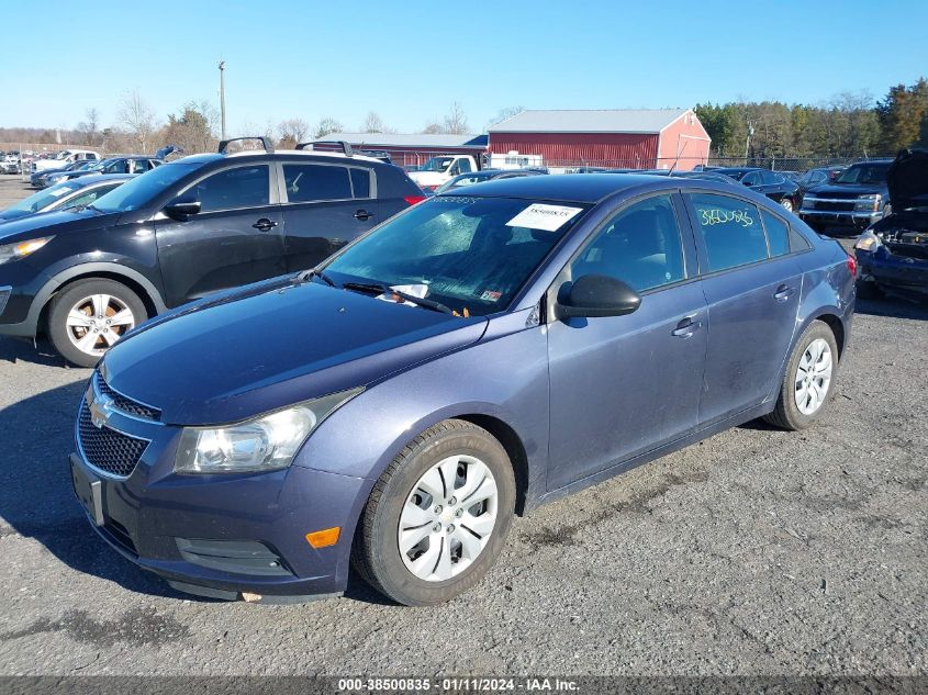 1G1PB5SG0D7254992 | 2013 CHEVROLET CRUZE