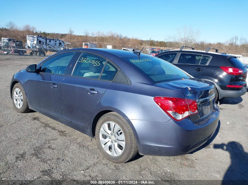 1G1PB5SG0D7254992 | 2013 CHEVROLET CRUZE