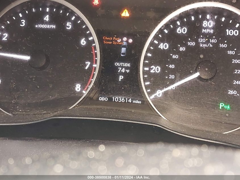 2013 LEXUS ES 350 - JTHBK1GG3D2080348