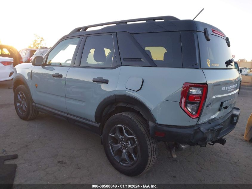 2022 FORD BRONCO SPORT BADLANDS - 3FMCR9D93NRE23478