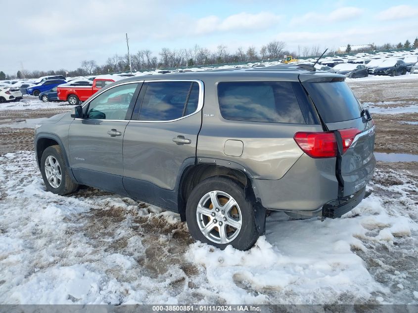 2019 GMC ACADIA SLE - 1GKKNKLA3KZ192009