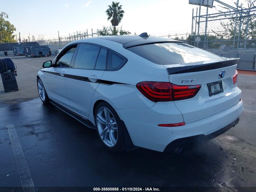 2014 BMW 535I GRAN TURISMO WBA5M2C56ED871821