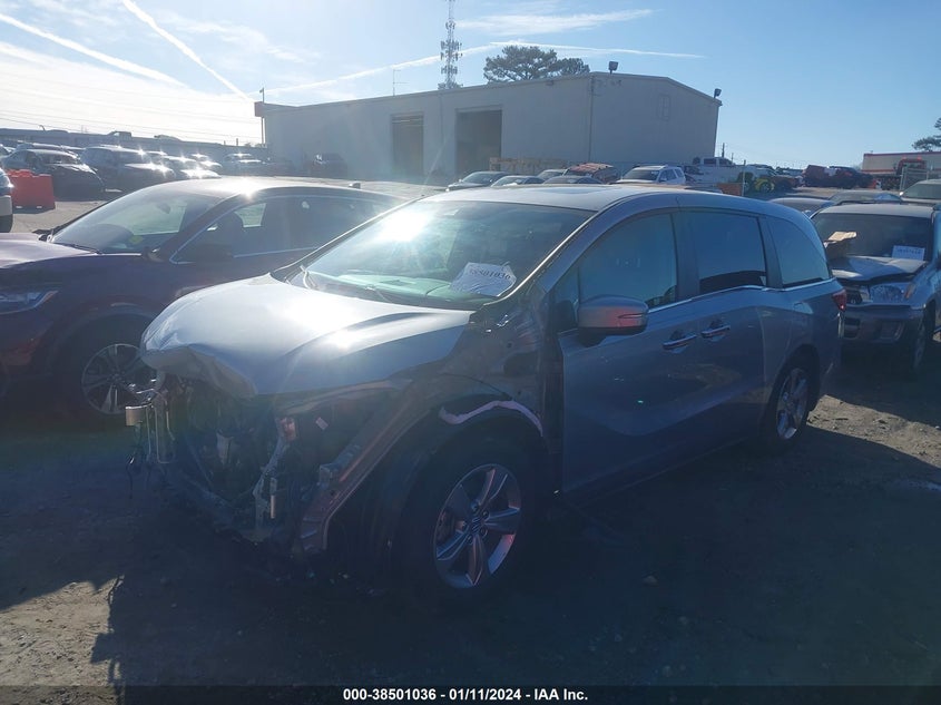 VIN 5FNRL6H77JB044177 2018 HONDA ODYSSEY EX-L