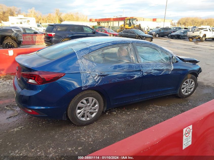 2019 HYUNDAI ELANTRA SE - 5NPD74LF9KH487970