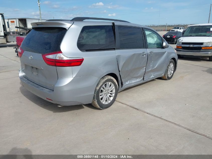 5TDYK3DC5FS580709 2015 TOYOTA SIENNA, photo no. 4