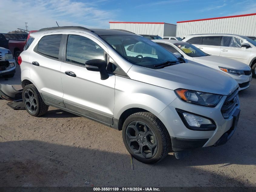 Lot #2541533034 2021 FORD ECOSPORT SES salvage car