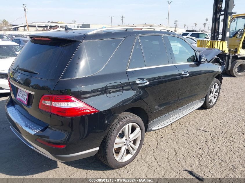 2014 MERCEDES-BENZ ML 350 4JGDA5JB4EA347534