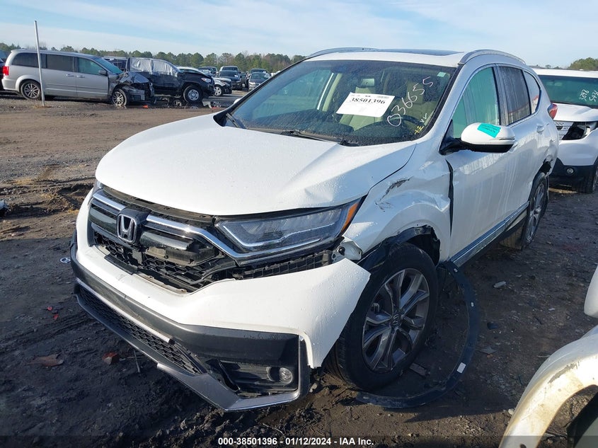 VIN 7FARW2H95NE036655 2022 HONDA CR-V TOURING