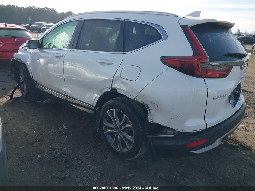 VIN 7FARW2H95NE036655 2022 HONDA CR-V TOURING