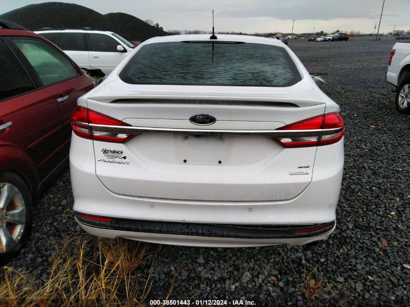 2018 FORD FUSION SE - 3FA6P0HD4JR160144