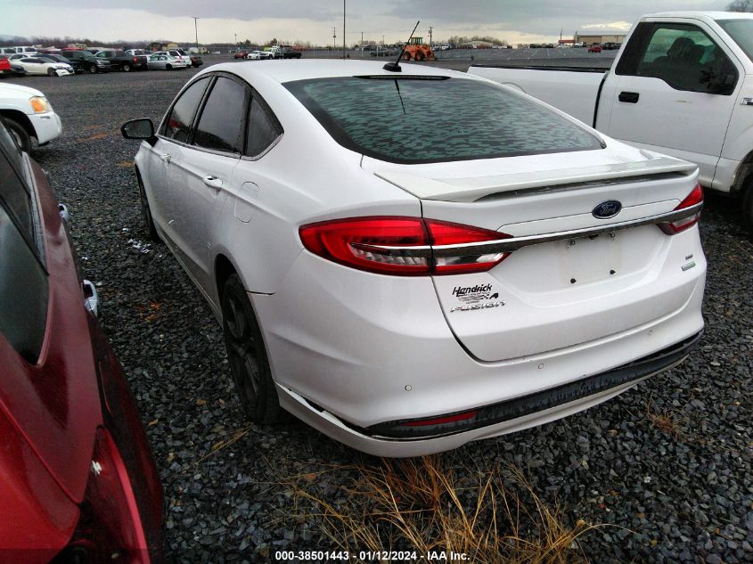 2018 FORD FUSION SE - 3FA6P0HD4JR160144