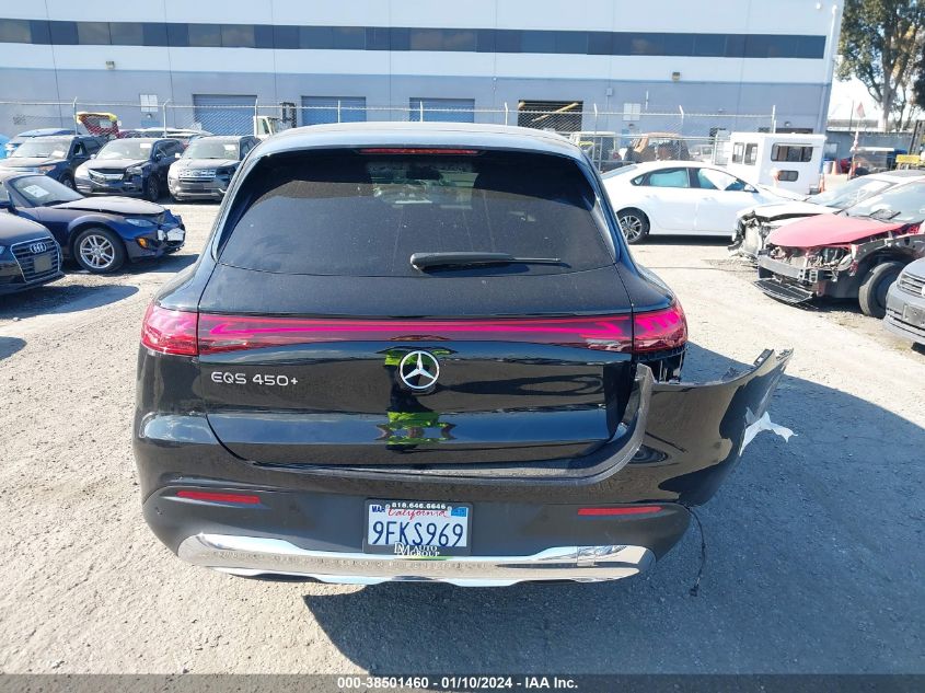 2023 MERCEDES-BENZ EQS 450 SUV - 4JGDM2DB7PA010988