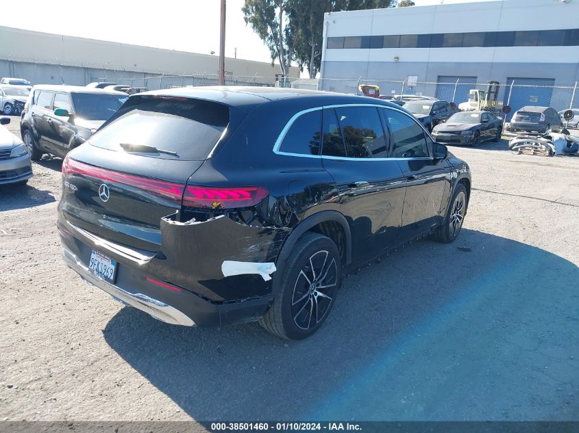 2023 MERCEDES-BENZ EQS 450 SUV - 4JGDM2DB7PA010988