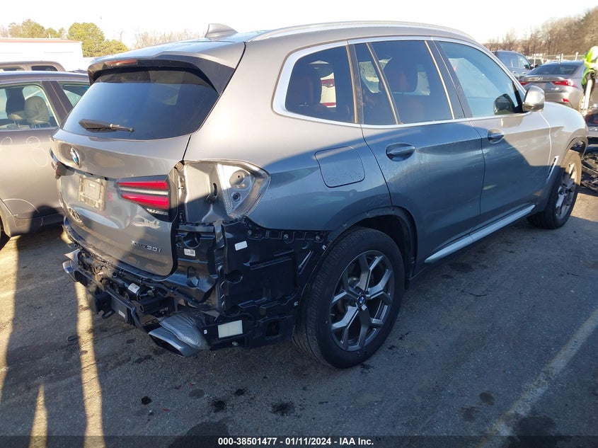 VIN 5UX53DP09P9P14627 2023 BMW X3 XDRIVE30I