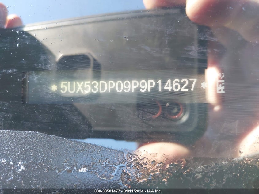 VIN 5UX53DP09P9P14627 2023 BMW X3 XDRIVE30I