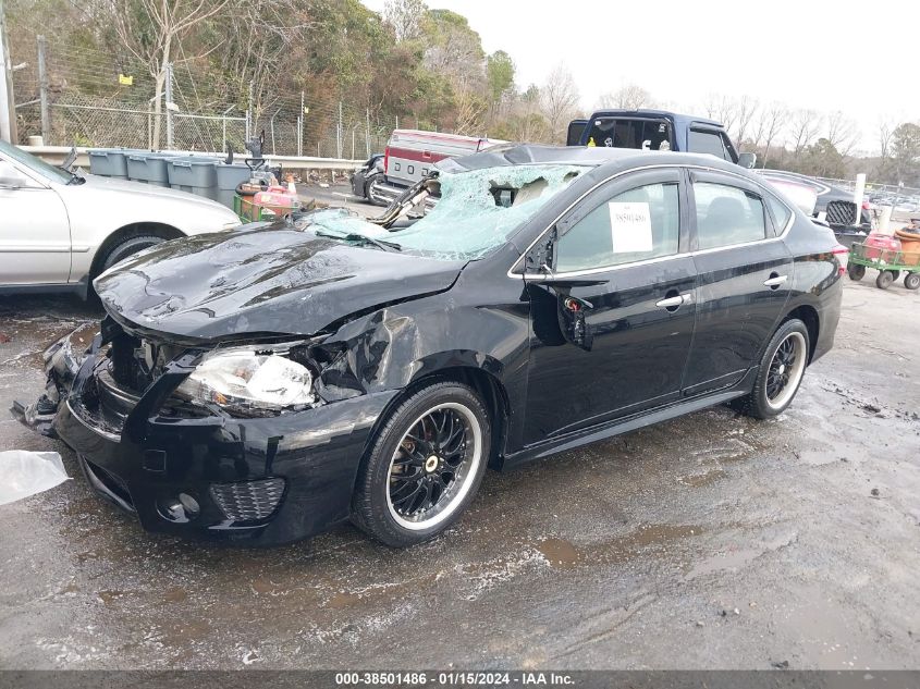 2014 NISSAN SENTRA SR - 3N1AB7AP3EY258225