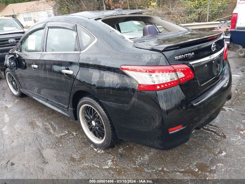 2014 NISSAN SENTRA SR - 3N1AB7AP3EY258225