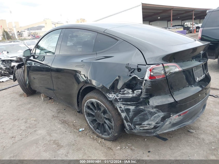 VIN 5YJYGDEE2MF274625 2021 TESLA MODEL Y LONG RANGE DUAL MOTOR ALL-WHEEL DRIVE