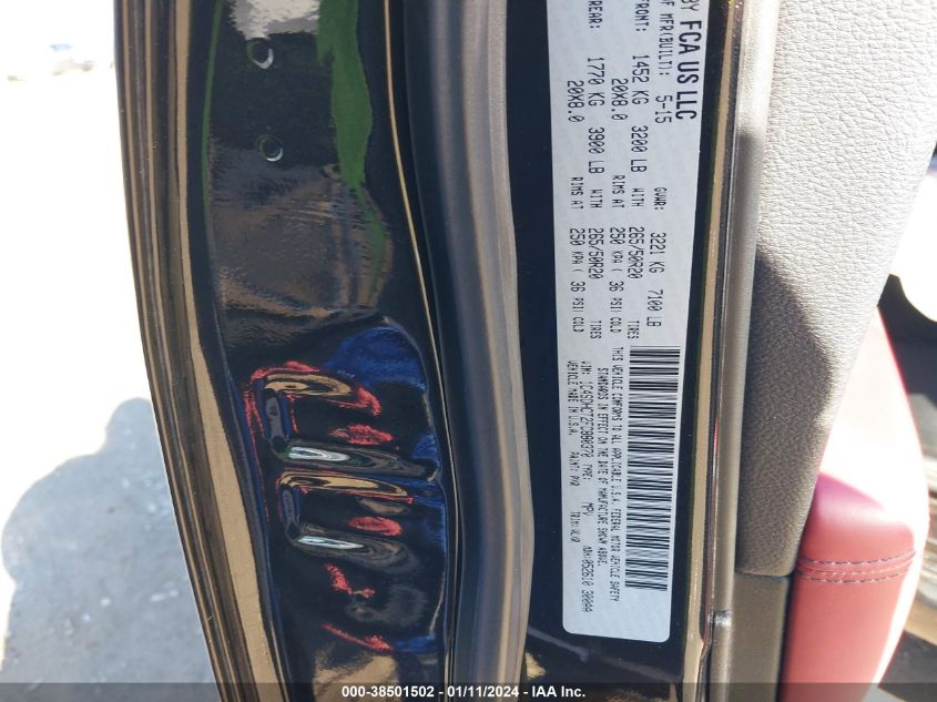 2015 DODGE DURANGO R/T - 1C4SDHCT2FC880370