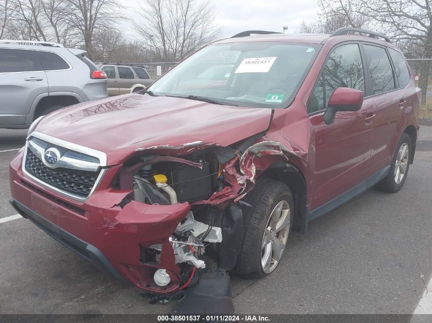 2015 SUBARU FORESTER 2.5I PREMIUM - JF2SJADC6FH455852