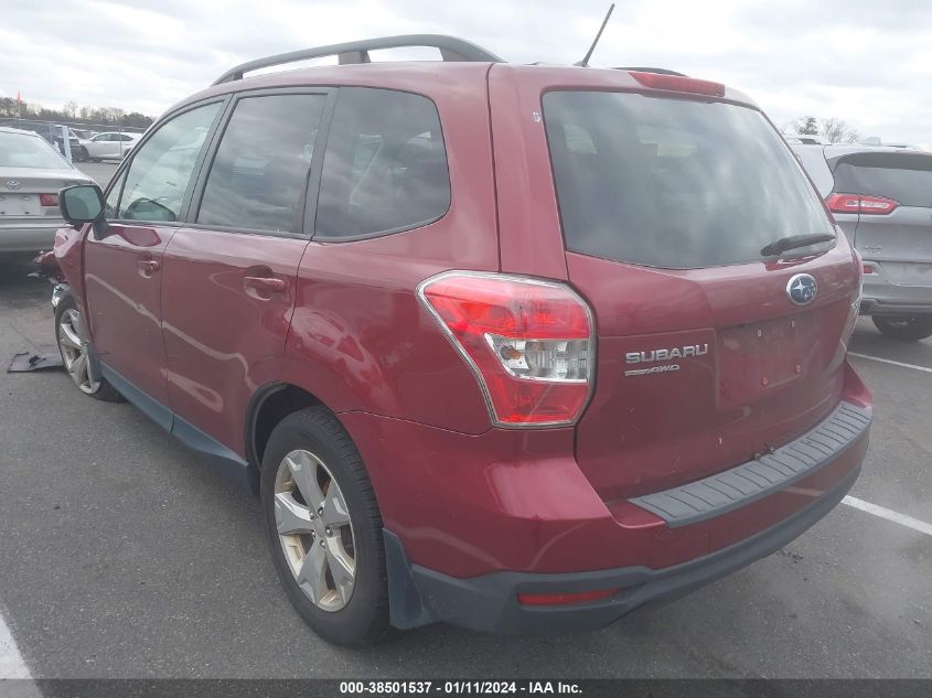 2015 SUBARU FORESTER 2.5I PREMIUM - JF2SJADC6FH455852