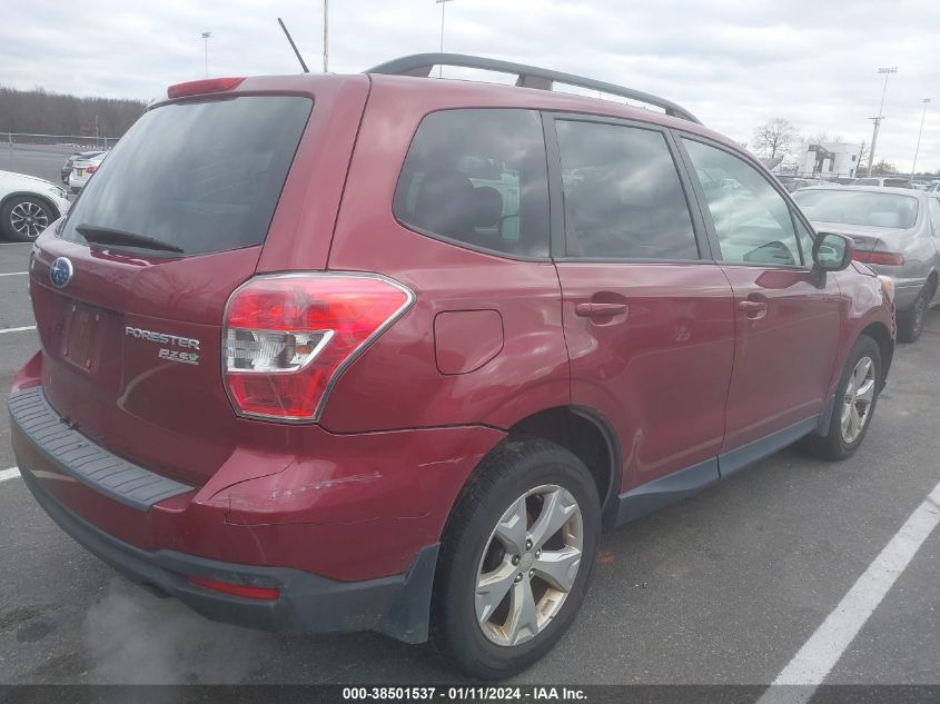 2015 SUBARU FORESTER 2.5I PREMIUM - JF2SJADC6FH455852