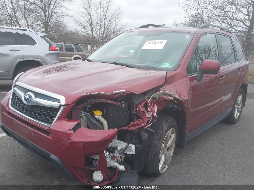 2015 SUBARU FORESTER 2.5I PREMIUM - JF2SJADC6FH455852