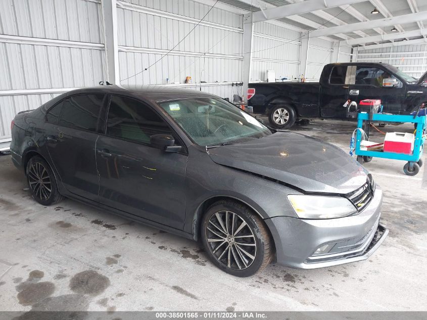 2016 VOLKSWAGEN JETTA SPORT - 3VWD17AJ0GM301452