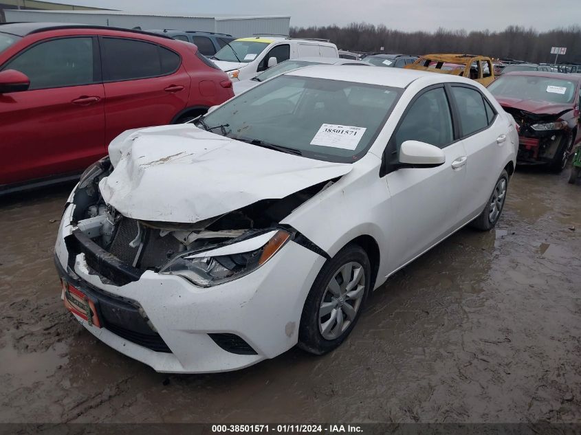 2014 TOYOTA COROLLA LE - 2T1BURHE4EC119491