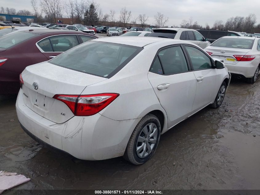 2014 TOYOTA COROLLA LE - 2T1BURHE4EC119491