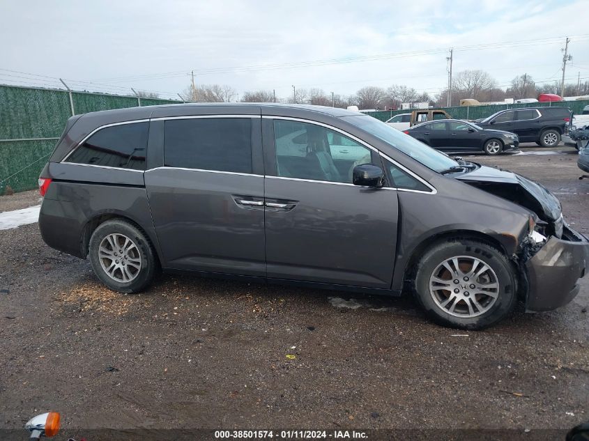 2013 HONDA ODYSSEY EX-L - 5FNRL5H68DB025398