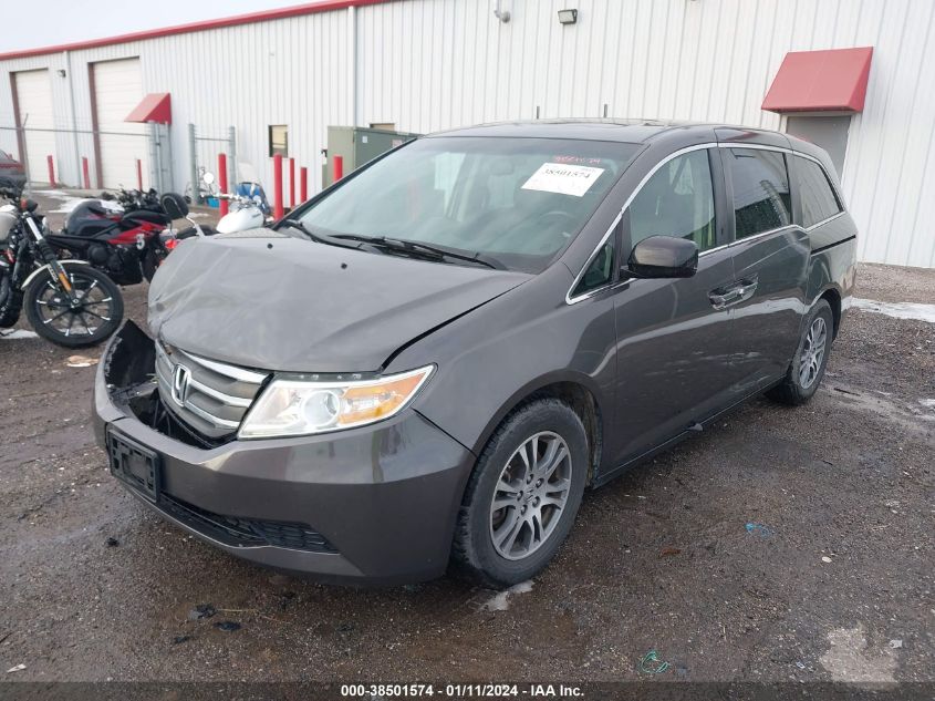 2013 HONDA ODYSSEY EX-L - 5FNRL5H68DB025398