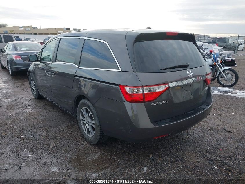 2013 HONDA ODYSSEY EX-L - 5FNRL5H68DB025398