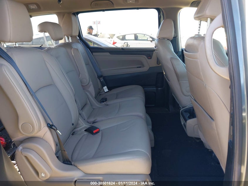 VIN 5FNRL6H91JB096602 2018 HONDA ODYSSEY ELITE