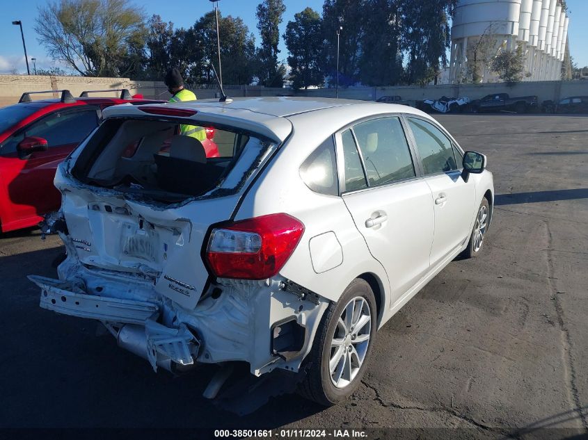 2014 SUBARU IMPREZA 2.0I PREMIUM - JF1GPAC68EH334033