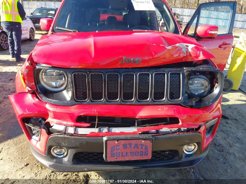 2020 JEEP RENEGADE HIGH ALTITUDE FWD - ZACNJAB13LPL15787