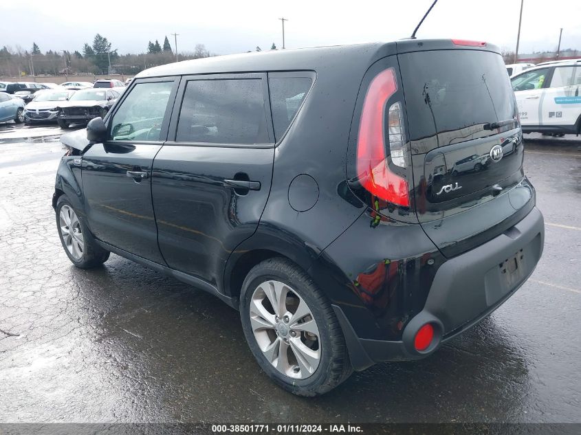 2015 KIA SOUL + - KNDJP3A58F7128028