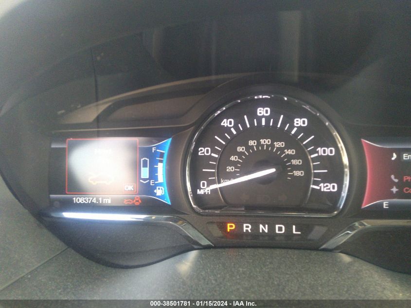 2015 LINCOLN MKZ HYBRID - 3LN6L2LU5FR625896