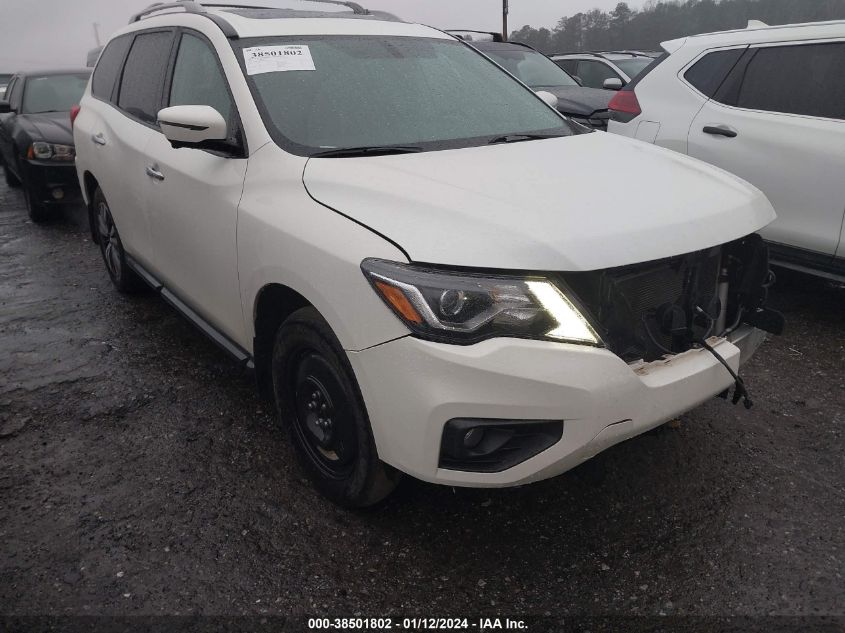 5N1DR2MM9HC677697 NISSAN PATHFINDER S/SV/SL/PLATINUM 2017