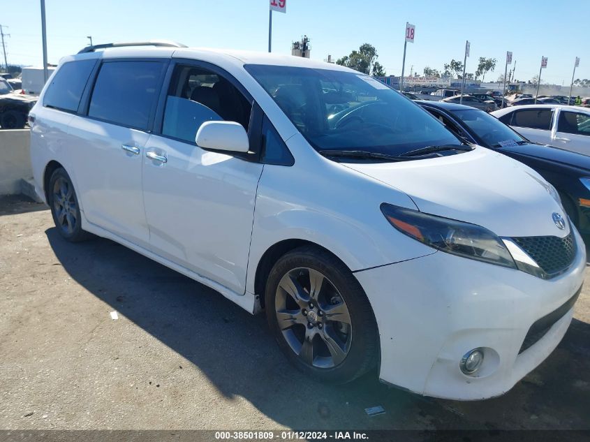 2015 TOYOTA SIENNA SPORT - 5TDXK3DC9FS67076