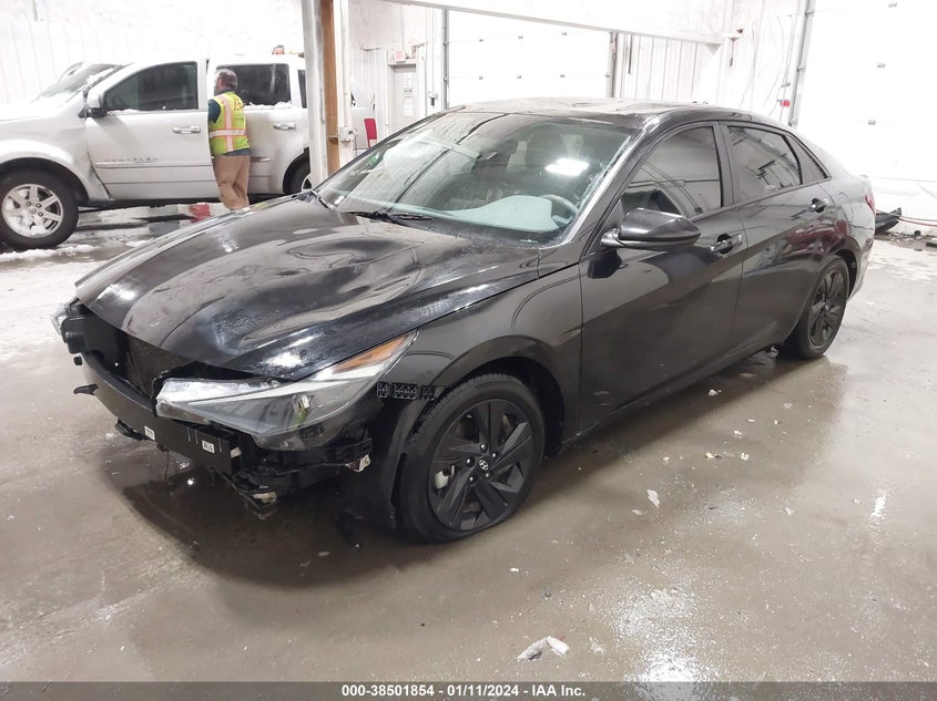 VIN KMHLS4AG1MU166371 2021 HYUNDAI ELANTRA SEL