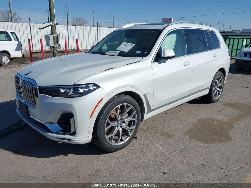 2019 BMW X7 XDRIVE40I - 5UXCW2C52KL084823
