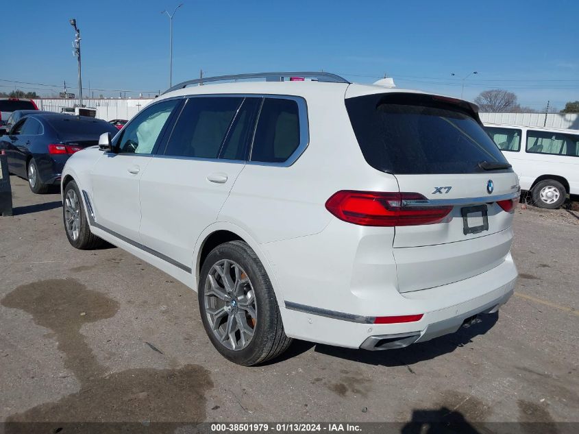 2019 BMW X7 XDRIVE40I - 5UXCW2C52KL084823