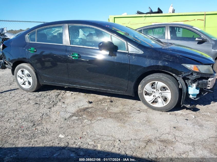 2015 HONDA CIVIC LX - 2HGFB2F54FH511817