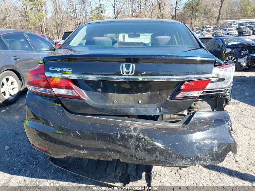 2015 HONDA CIVIC LX - 2HGFB2F54FH511817